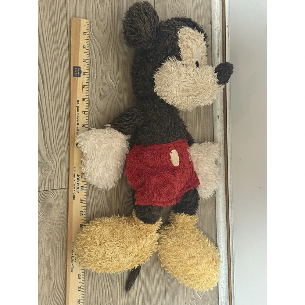 Mickey Mouse Limited‎ Edition Disney Parks Shaggy Fuzzy Floppy 21